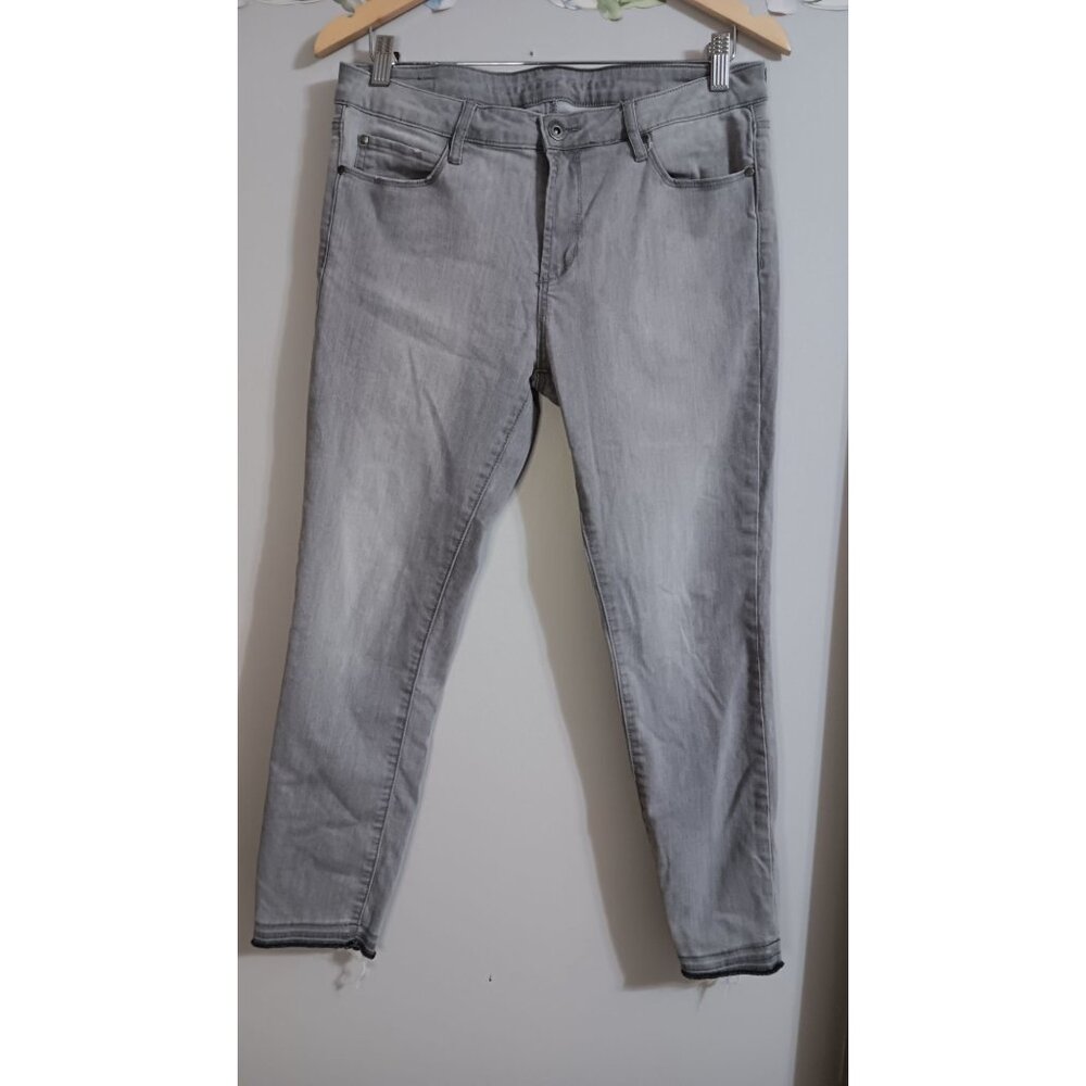 Articles of Society 31 Denim Lt Smoke Grey Skinny Stretch Casual Everyday Jeans